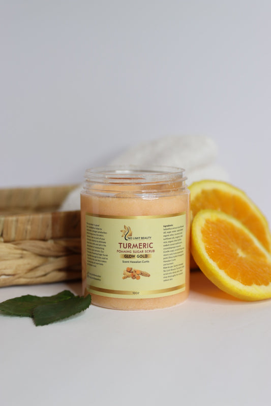 Turmeric Foaming Sugar Scrub